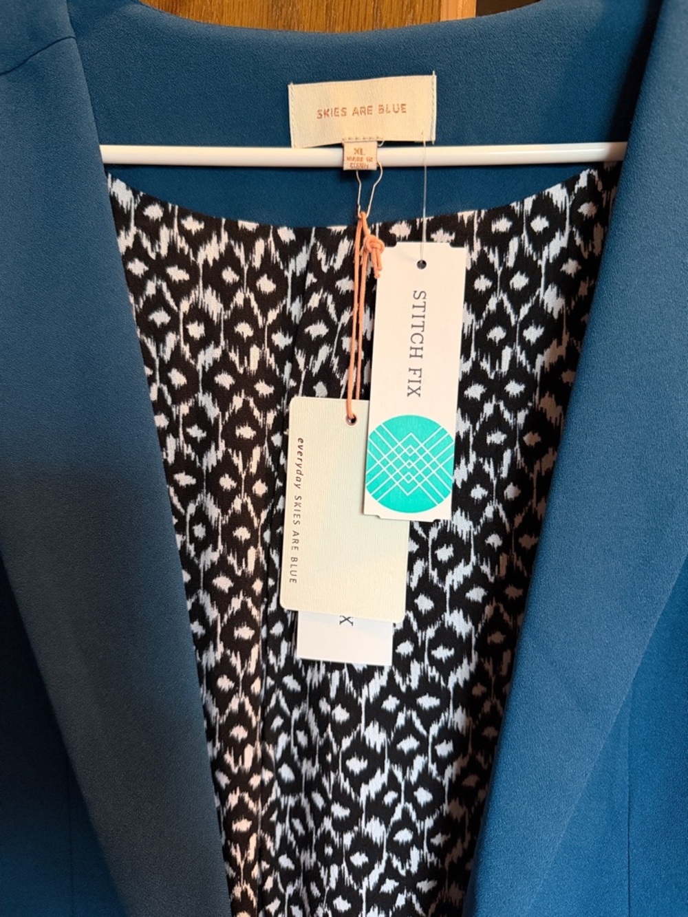 Skies Are Blue Teal Women's Skirt with Black & White Lining